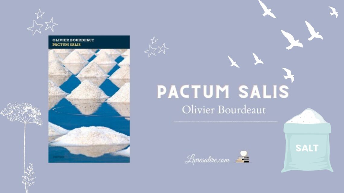Illustration pour présenter le livre "Pactum Salis" d'Olivier Bourdeaut