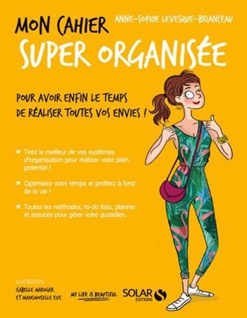 Editions Solar - Mon cahier super organisée