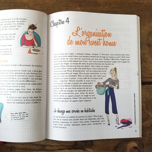 Mon cahier super organisée - à la maison