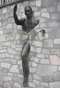 Passe muraille- marcel Aymé- paris- Montmartre Passe muraille- marcel Aymé- paris- Montmartre