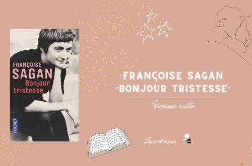 Image créée pour présenter le roman culte : Bonjour Tristesse de Françoise Sagan