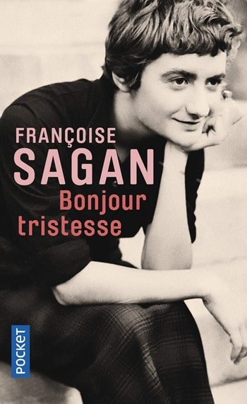 Françoise Sagan - Bonjour Tristesse - couverture du livre Françoise Sagan - Bonjour Tristesse- couverture du livre