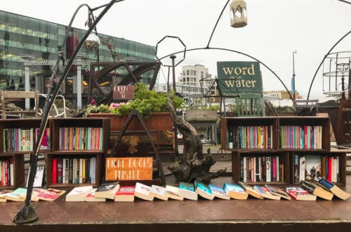 Péniche librairie londres