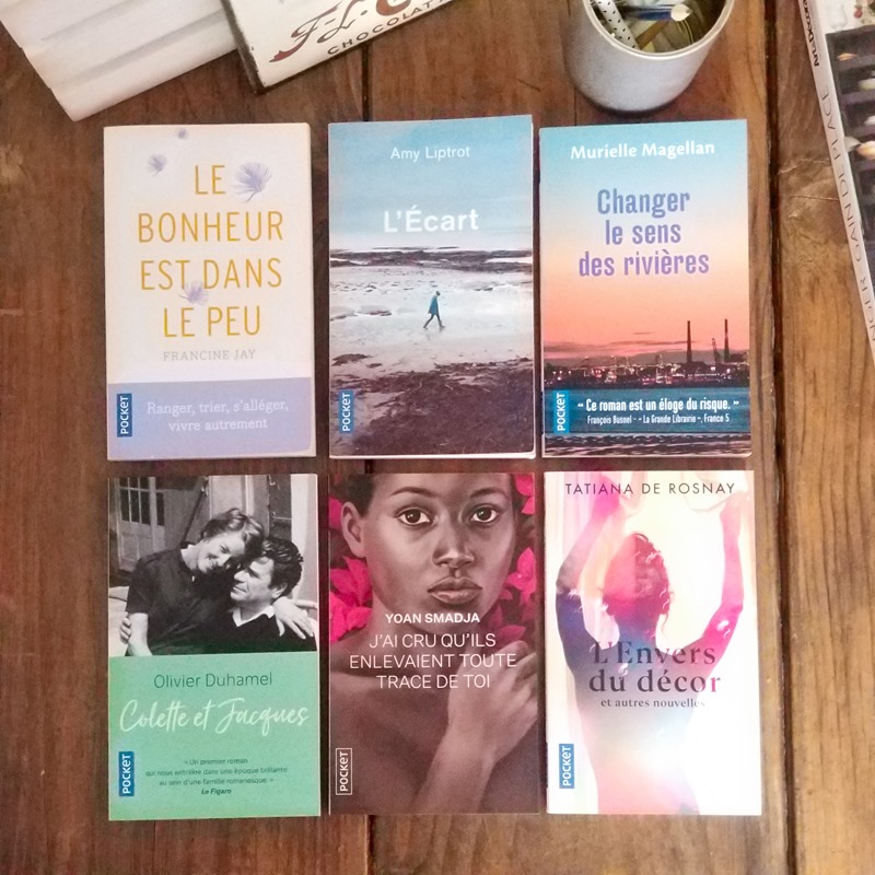 6 livres Pocket à lire 6 livres Pocket à lire