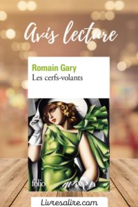 Avis lecture Romain Gary - Les cerfs-volants