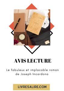 Joseph Incardona - la soustraction des possibles -Blog littéraire