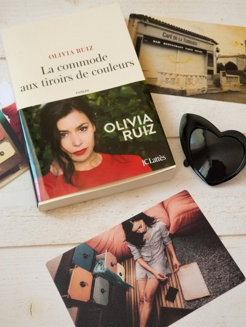 Olivia Ruiz livre - la commode aux tiroirs de couleurs Olivia Ruiz livre - la commode aux tiroirs de couleurs