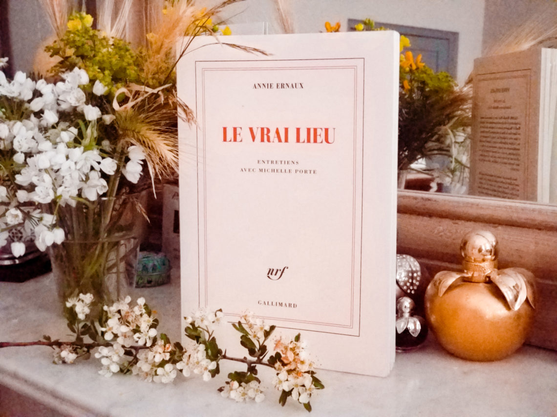 Annie Ernaux - Livre-Le vrai lieu