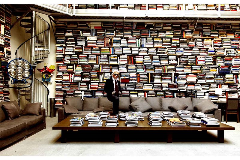 Bibliothèque privée de Karl Lagerfeld Bibliothèque privée de Karl Lagerfeld