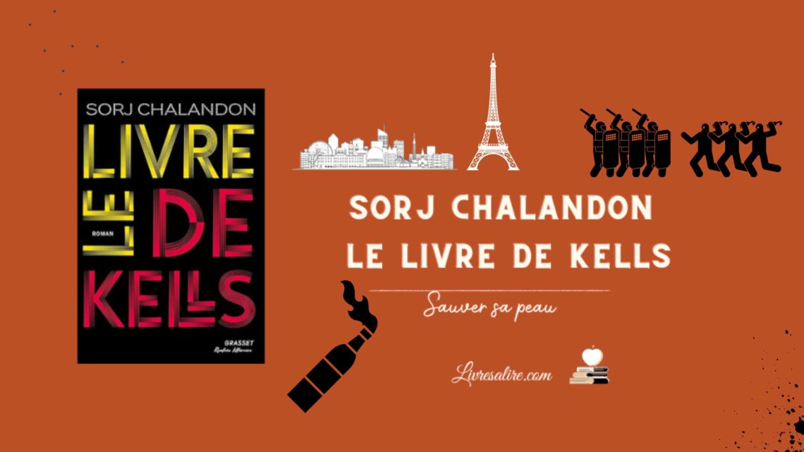 Illustration pour présenter le livre de Kells de Sorj Chalandon
