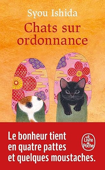 "Chats sur ordonnance" de Syou Ishida Couverture du livre "Chats sur ordonnance" de Syou Ishida - littérature japonaise