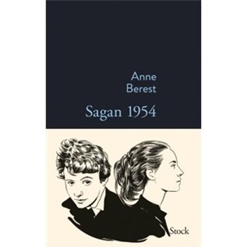 Sagan-1954 - couverture du roman de Anne Berest Sagan-1954 - couverture du roman de Anne Berest