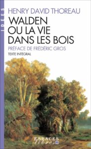 Walden Henry David Thoreau - meilleur livre à lire