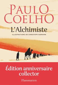 Couverture de l'alchimiste de Paulo Coelho Couverture de l'alchimiste de Paulo Coelho