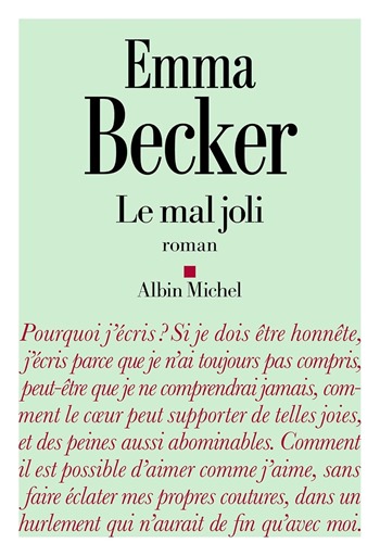 Photo de couverture du Le mal joli d'Emma Becker Photo de couverture du Le mal joli d'Emma Becker