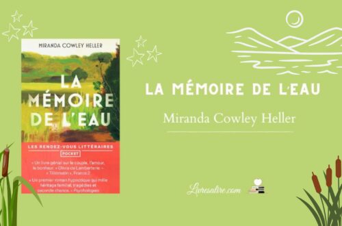 Illustration pour présenter le roman de Miranda Cowley Heller "La mémoire de l'eau"