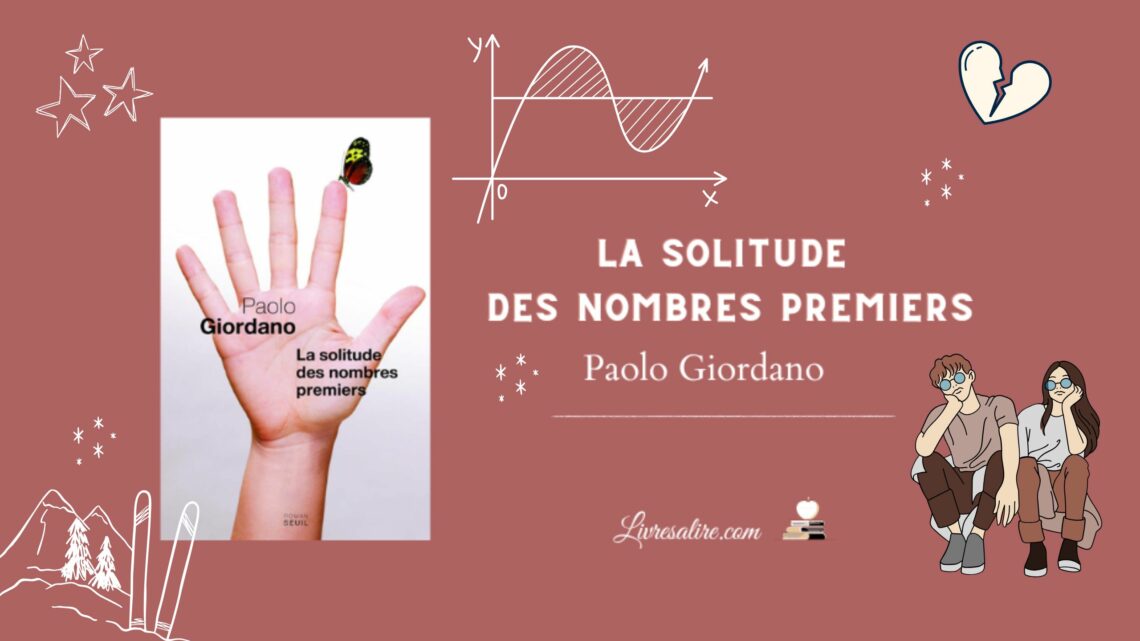 Illustration pour présenter le livre "La solitude des nombres premiers" de Paolo Giordano
