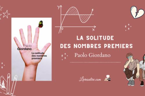 Illustration pour présenter le livre "La solitude des nombres premiers" de Paolo Giordano