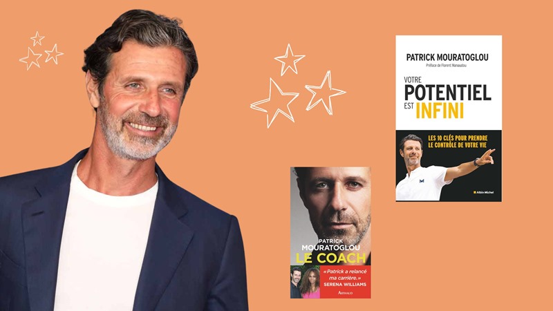 Patrick Mouratoglou coach stars du tennis et ses livres - 88 Patrick Mouratoglou coach stars du tennis et ses livres - 88