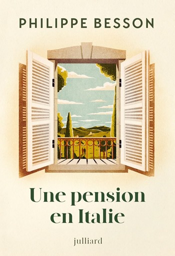couverture d'une pension en Italie de Philippe Besson